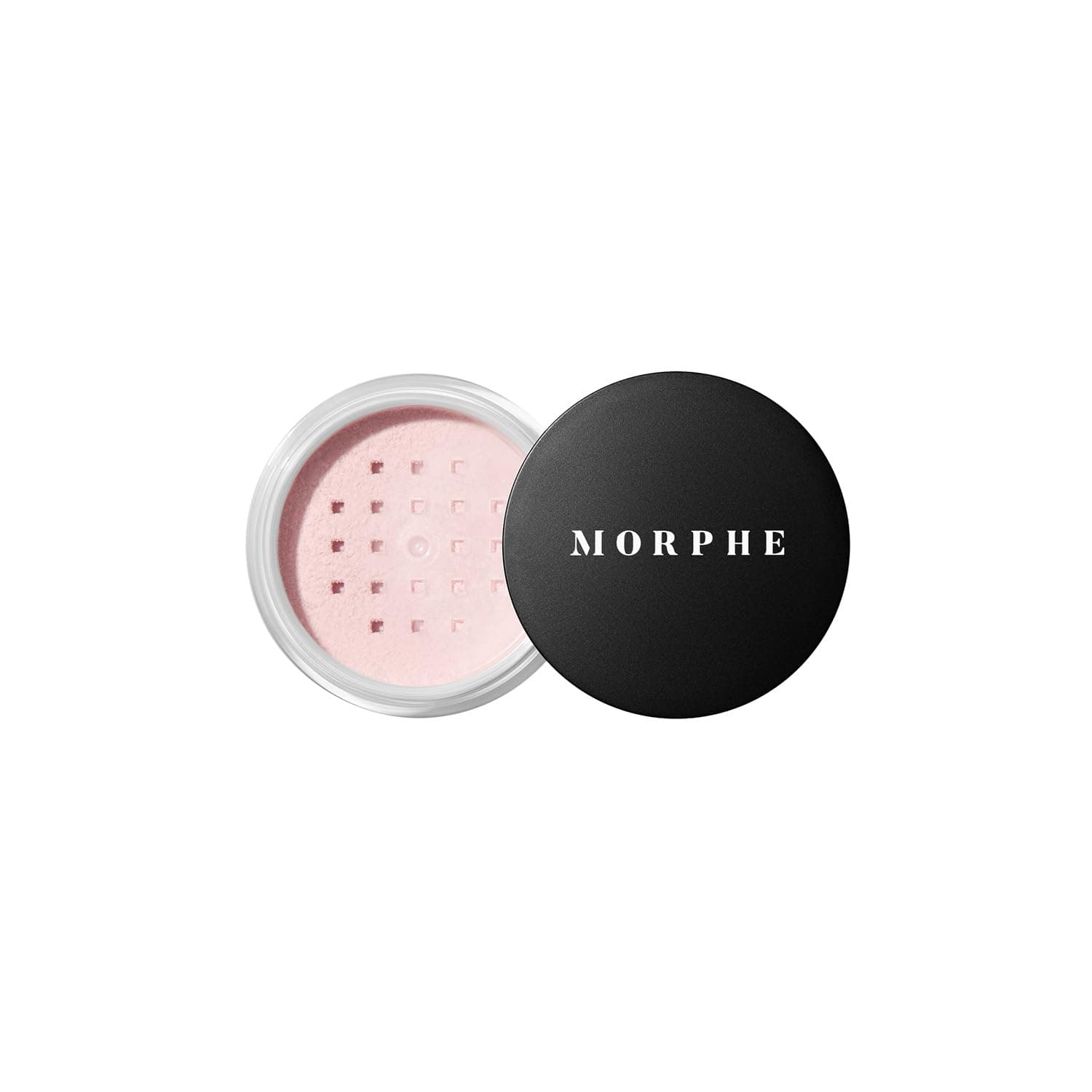 Mini Bake & Set Setting Powder - Lightweight, Talc-Free Finishing Powder for Face Makeup with a Soft, Natural Finish - Minimizes Shine for Up to 24HR - Brightening Pink (0.09 oz)