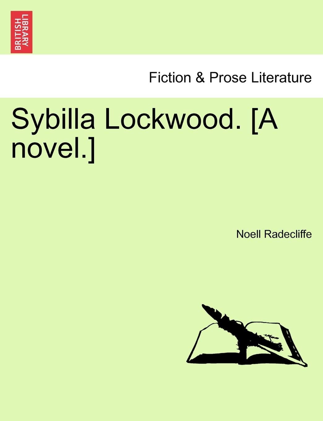 Sybilla Lockwood. [A Novel.]