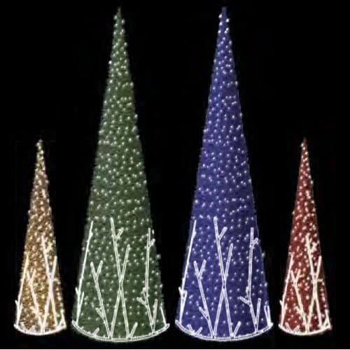 prilux – Branches Cone Gold 250 cm [Energy Class A+]