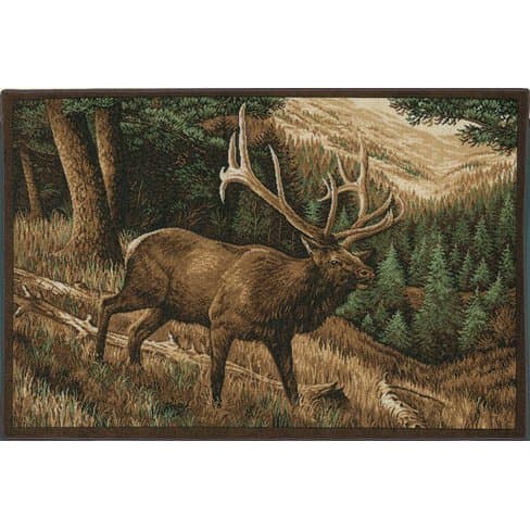CPR Roaming High Country Elk Rug