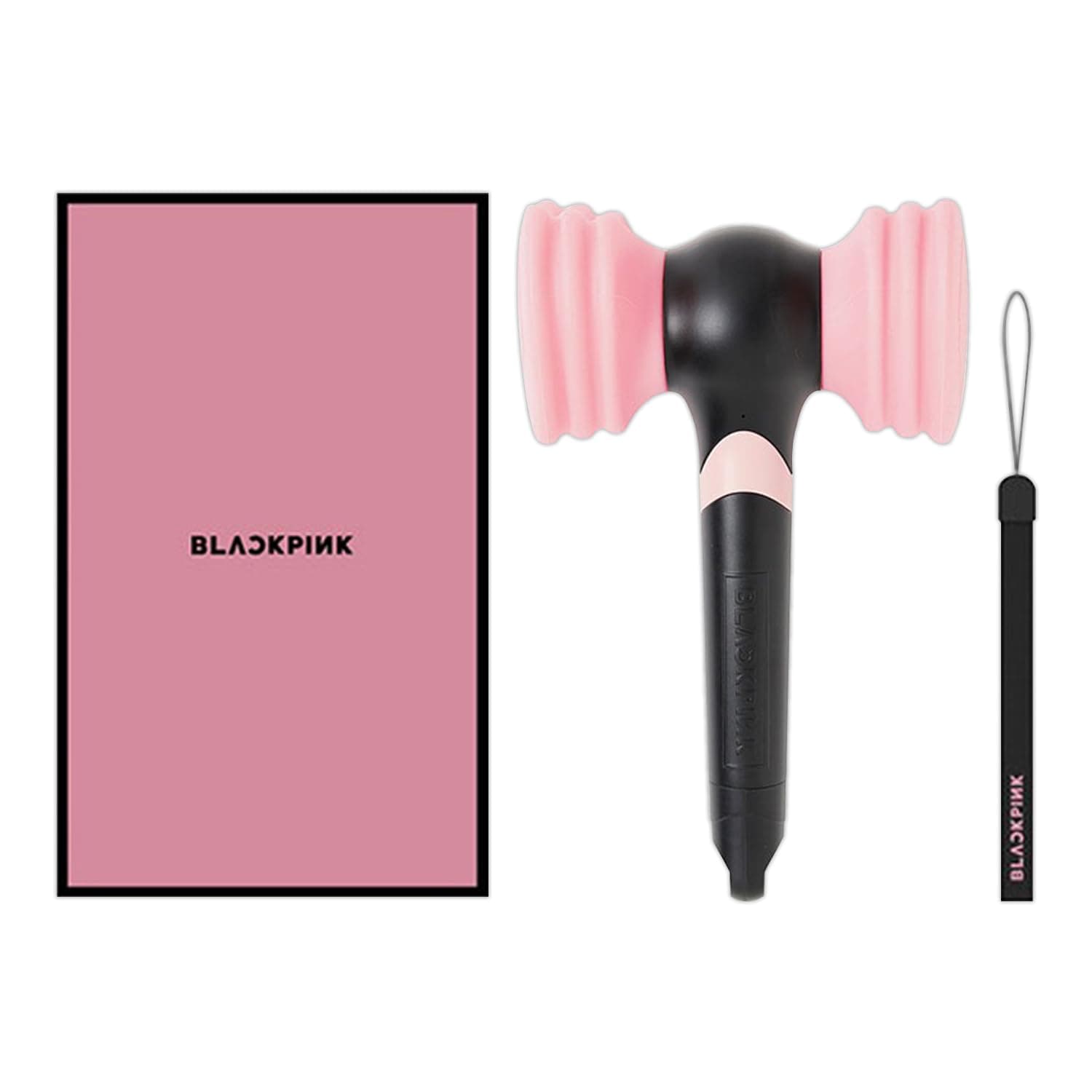 Blackpink Official Lightstick Ver.2 (Bluetooth, 10M Range, Mood Modes, Pink, Party Occasion, YG Family Collection, Concert Use & Display)