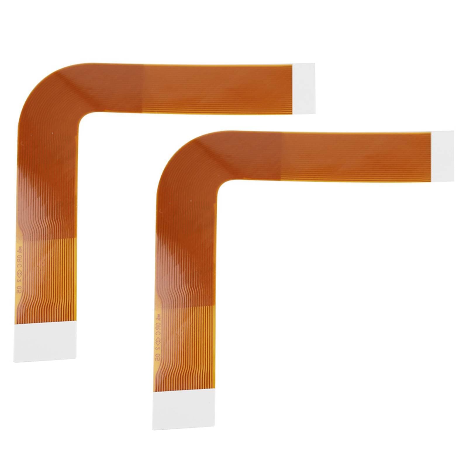Qinlorgo Ribbon Cable for PS2 Slim, 2pcs 7W Pickup Lens Flat Ribbon Flex Cable Repair Part for PS2 Lens Ribbon Flex Cable with Cost Effective Highly Reliable for 70000 75000 77000