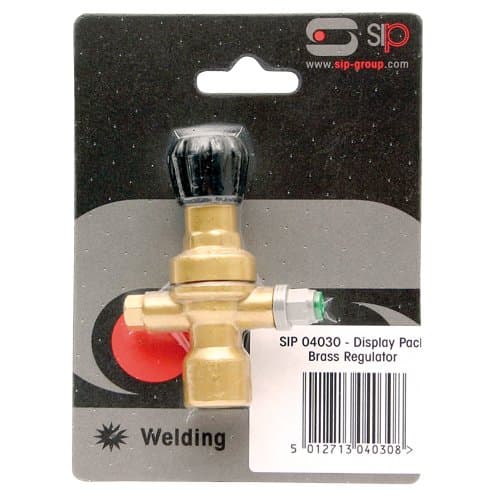SIP 04030 Welder Regulator For Disposable Bottles (display packed)