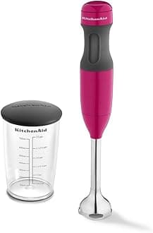 KitchenAid KHB1231 2-Speed Hand Blender Cranberry Electric Mixer
