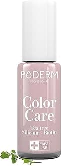 PODERMNail Polish – Enriched with Tea Tree – Improves nail appearance – Ingredients Natural/Vegan - foot/hand - Swiss Made (Lavender)