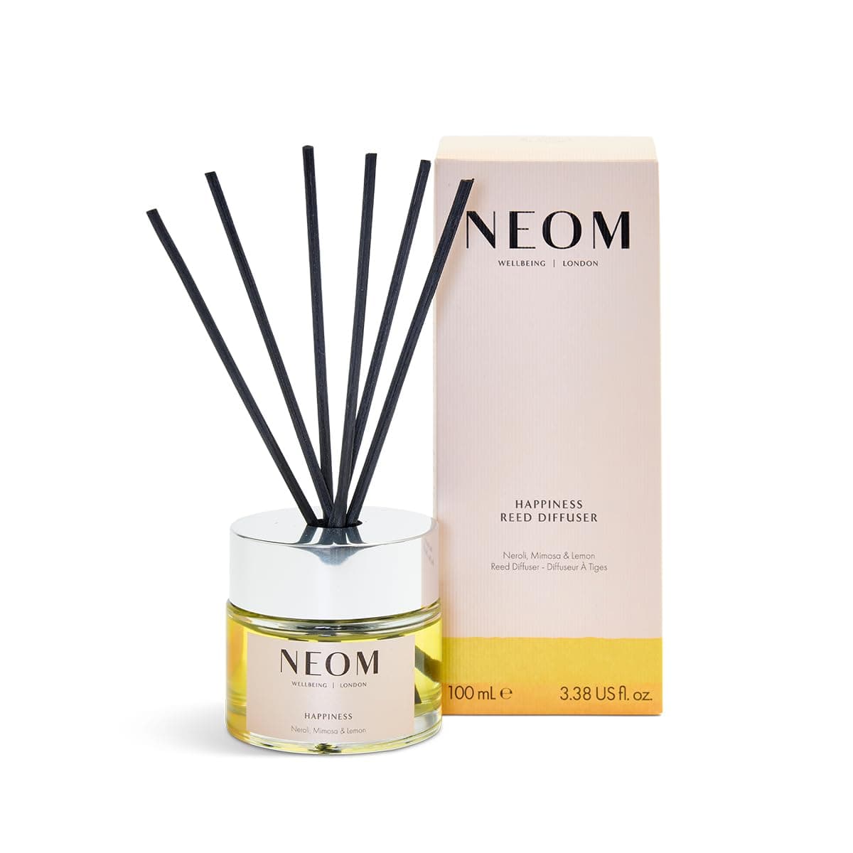 Neom Organics London Happiness Reed Diffuser, 100 ml