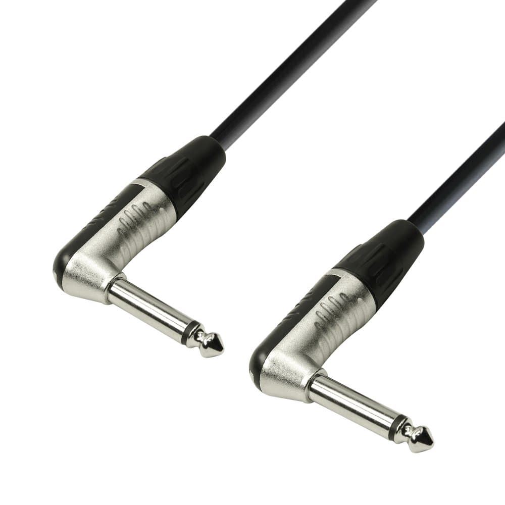 Adam HallCables 4 STAR IRR 0150 Patch cable | Rean® angle jack TS | 1.5m/ 5 Ft