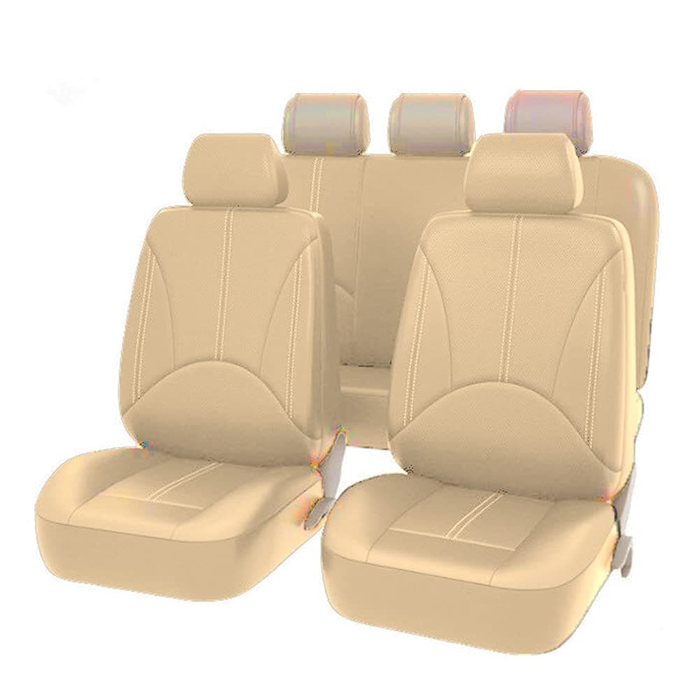 Hingers Universal Car PU Front Car Seat Covers Fine Back Bucket Car Seat Cover Auto Interior Car Seat or Cover