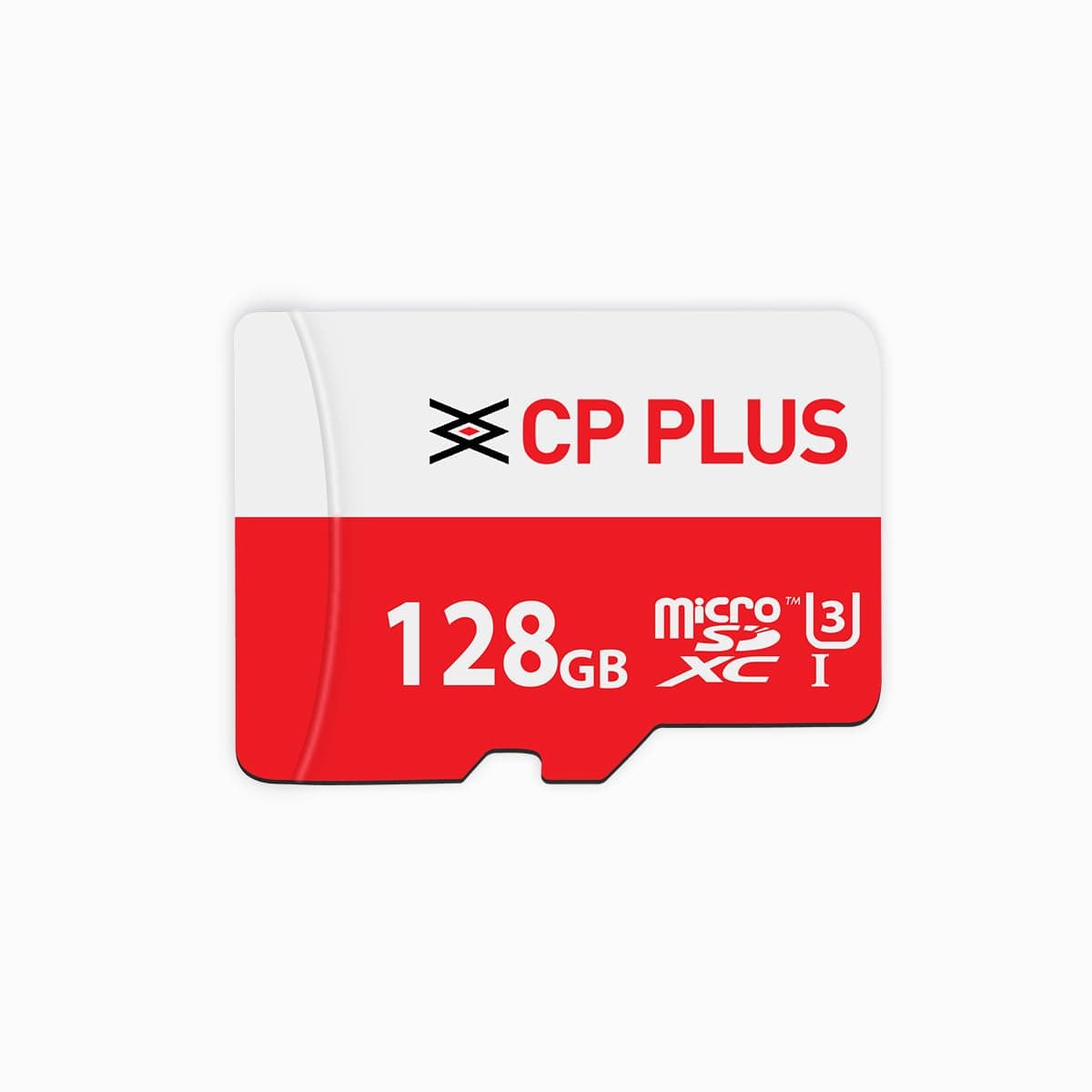 CP PLUS 128GB UHS-3 Class 10 grade microSDXC memory card, up to 70Mbps read and 30Mbps write speed with high data transfer performance and lower power consumption