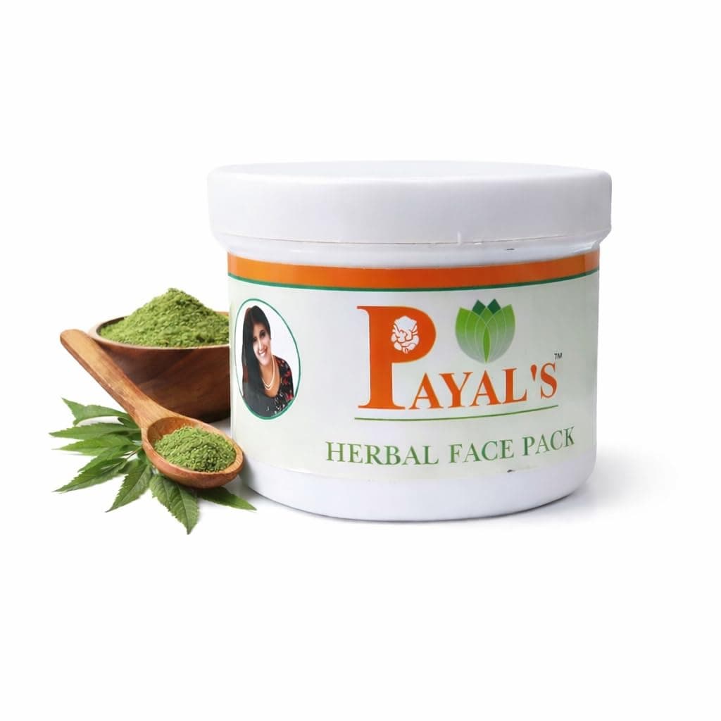 Payal's Herbal Face Pack Powder, 200 gm (Magic box inside)