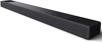 Sony HT-A7000 7.1.2ch 500W Dolby Atmos Sound Bar Surround Sound Home Theater with DTS:X and 360 Spatial Sound Mapping, works with Alexa and Google Assistant,Black
