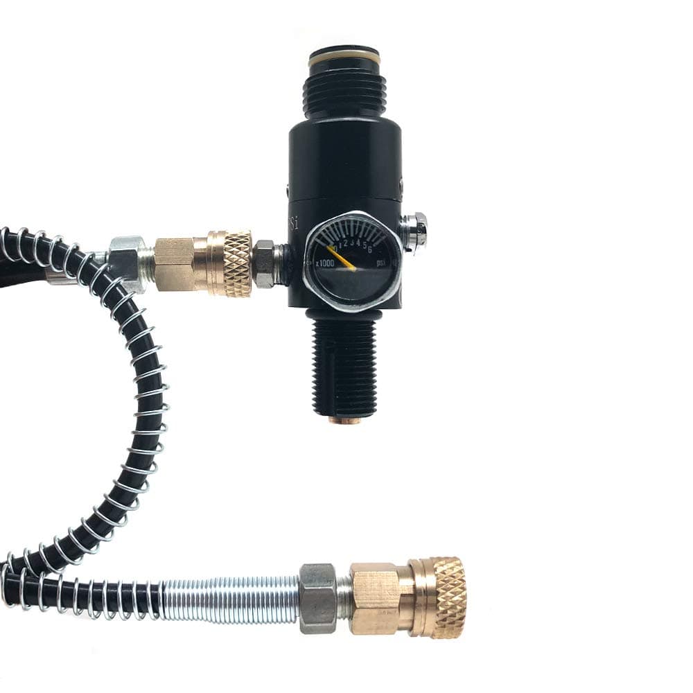 Gurlleu Universal CO2 Conversion Refill Adapter for SodaStream & Paintball Tank Canister with L-Wrench Key