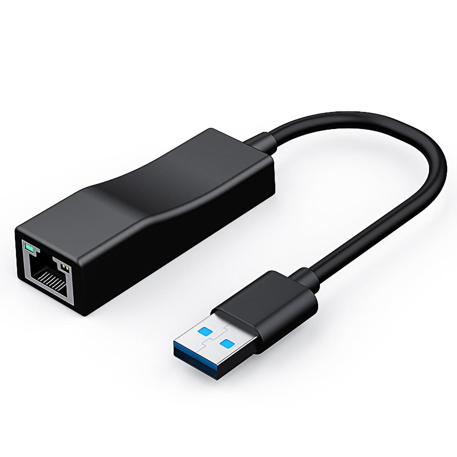 Smays USB 3.0 to Ethernet Adapter (RJ45) for Xiaomi Mi Box 3c - Fast Wired Network Connection