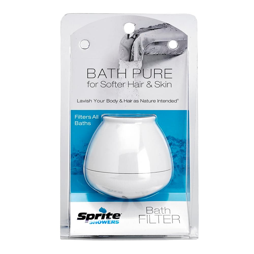 Showers BB-WH Ball Bath Filter, White