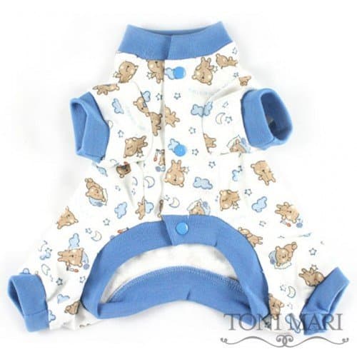 Sleepy Teddy Pet Pajamas by tonimari - Small