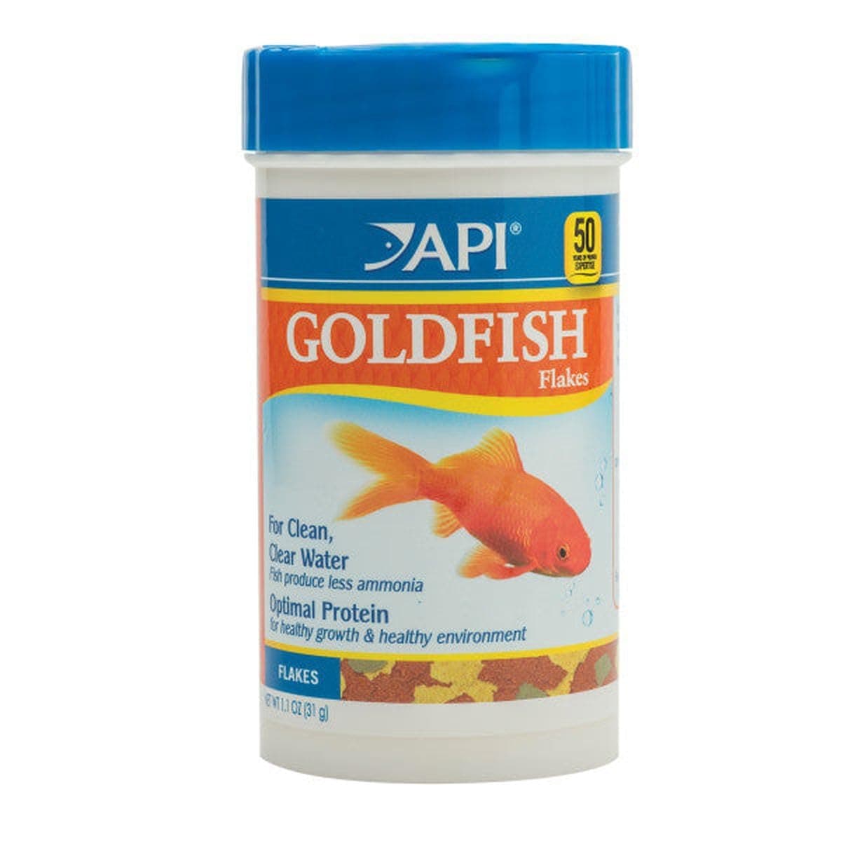GOLDFISH FLAKES Fish Food 1.1-Ounce Container