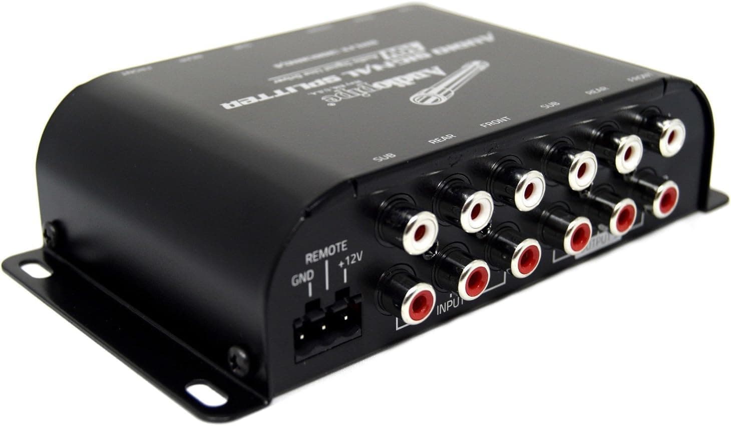Audiopipe Multi-Audio Amplifier 3 RCA outputs w/bulit in 10V line driver