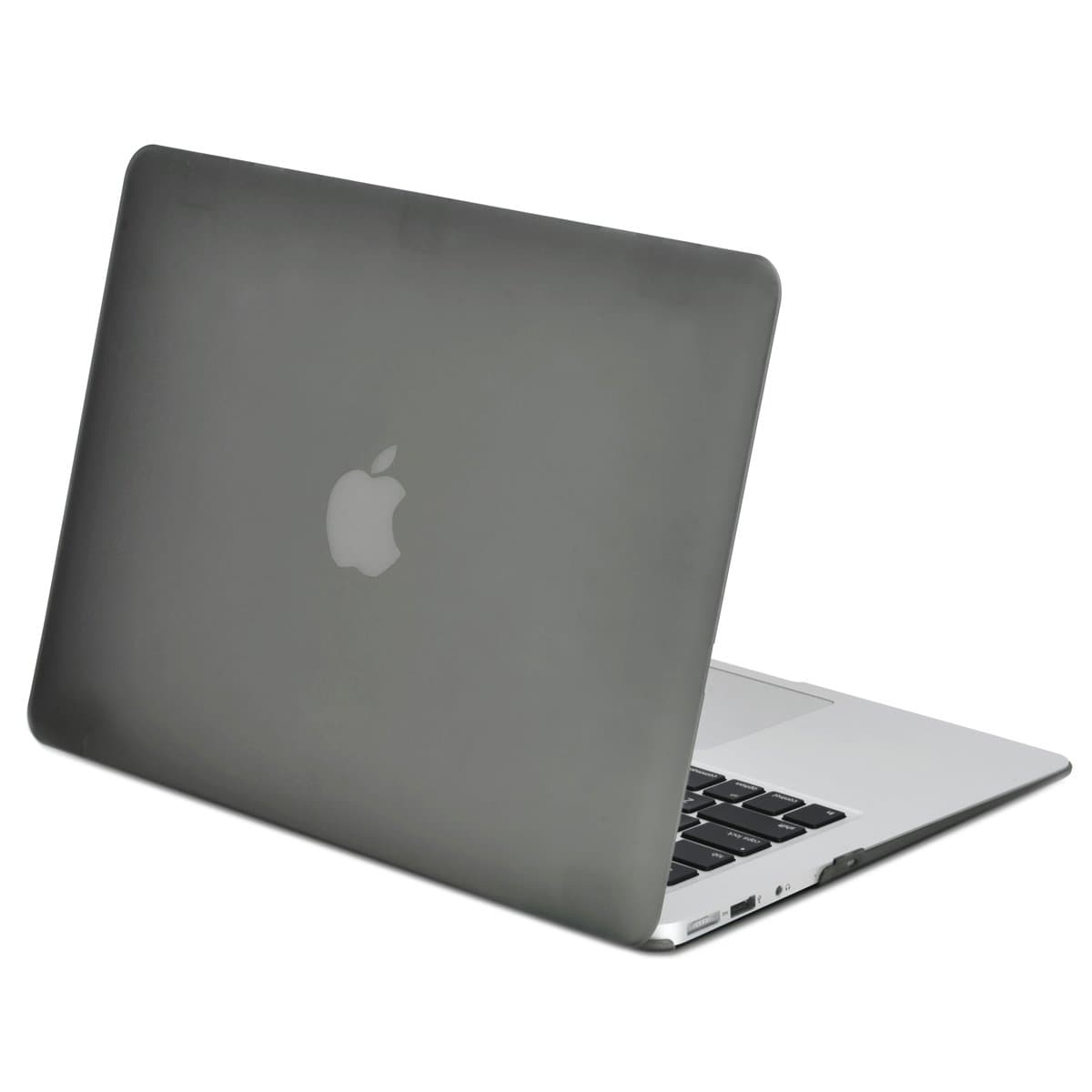 TOP CASE - Classic Series Rubberized Hard Case Compatible Older Generation MacBook Air 13" (A1369 and A1466) (Release 2010-2017) (Grey)