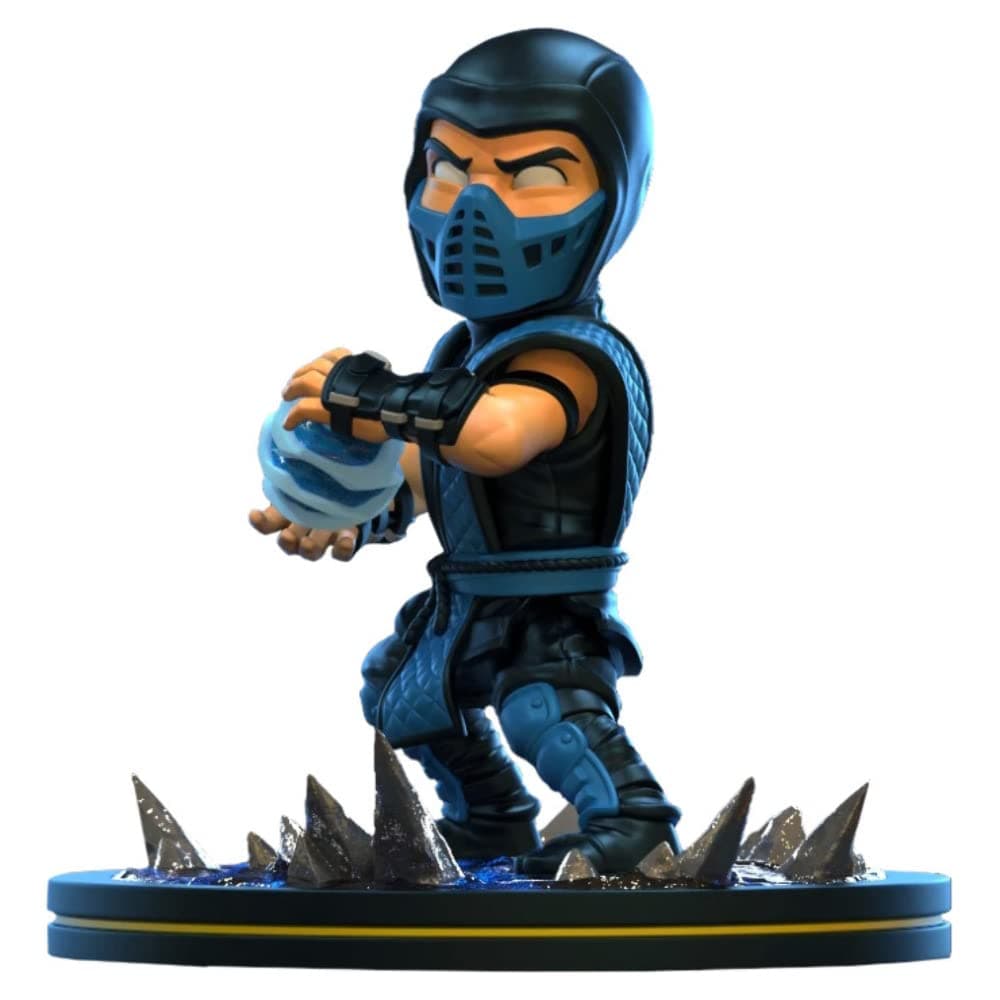 Quantum Mechanix Mortal Kombat Sub-Zero Q-Fig Blue 4 inches