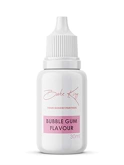 Bubble Gum Flavour Essence 30ml | Baking Essential Ideal for Cakes, Jams, Cookies, Ice Creams, Chocolate