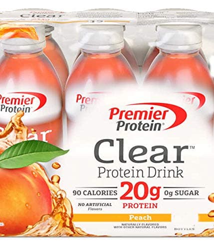 Premier Protein Clear Drinks Peach 6 CT 16.9 oz