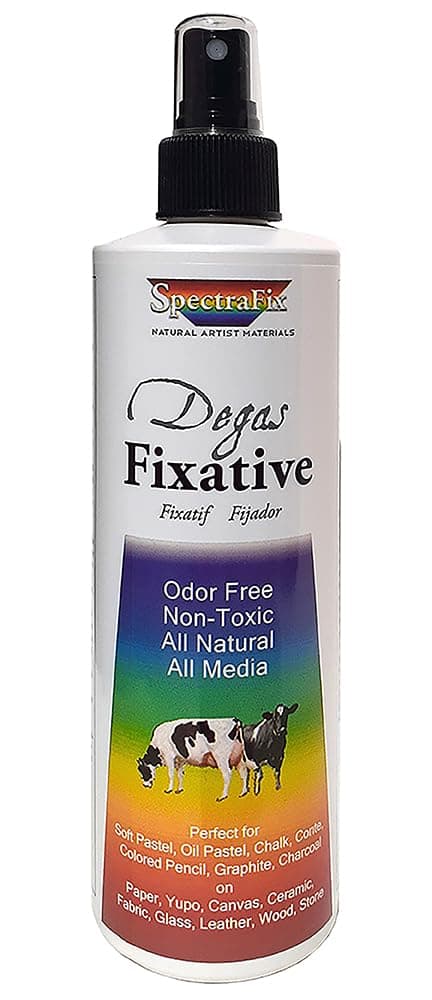 SpectraFix SFX-31270 Fixative Spray, milk casein, Not Assigned, 12 oz Bottle