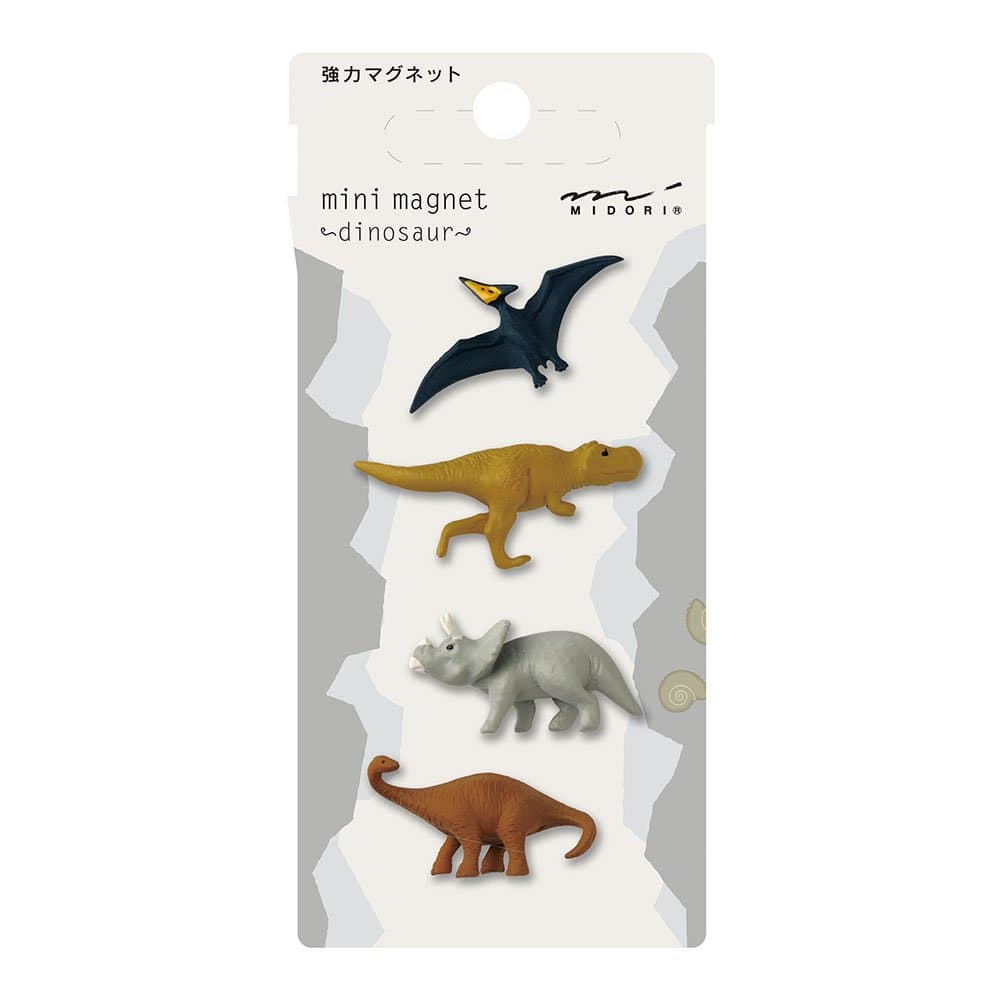 Midori Mini Magnet, Dinosaur (49760006)