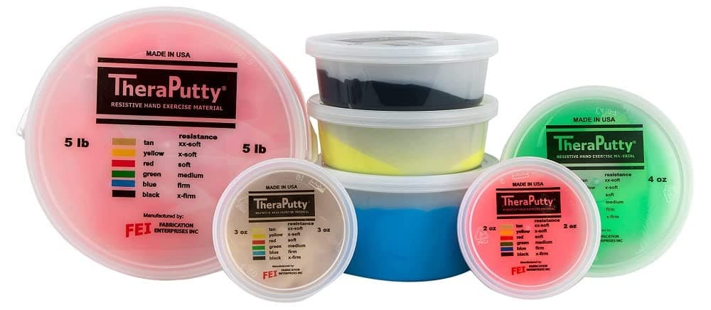 Cando TheraPutty Standard Exercise Putty - Yellow: X-Soft - 3