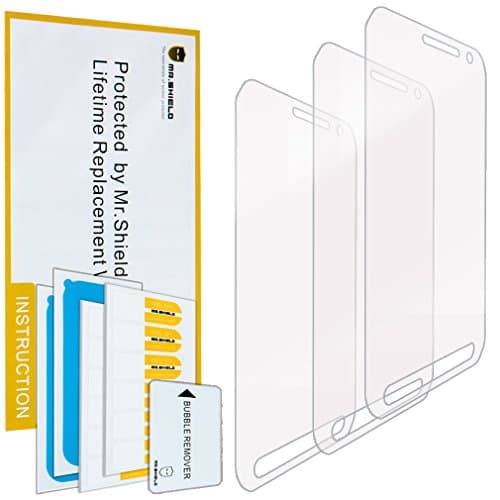 Mr.ShieldDesigned For Samsung Galaxy S6 Active (Not Fit For Galaxy S6) Premium Clear [PET] Screen Protector [3 PACK] with Lifetime Replacement