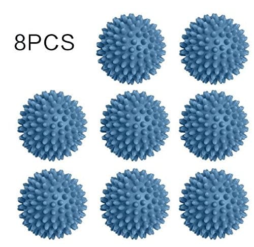 Blue Reusable Wash Dryer Balls- (8PCS)