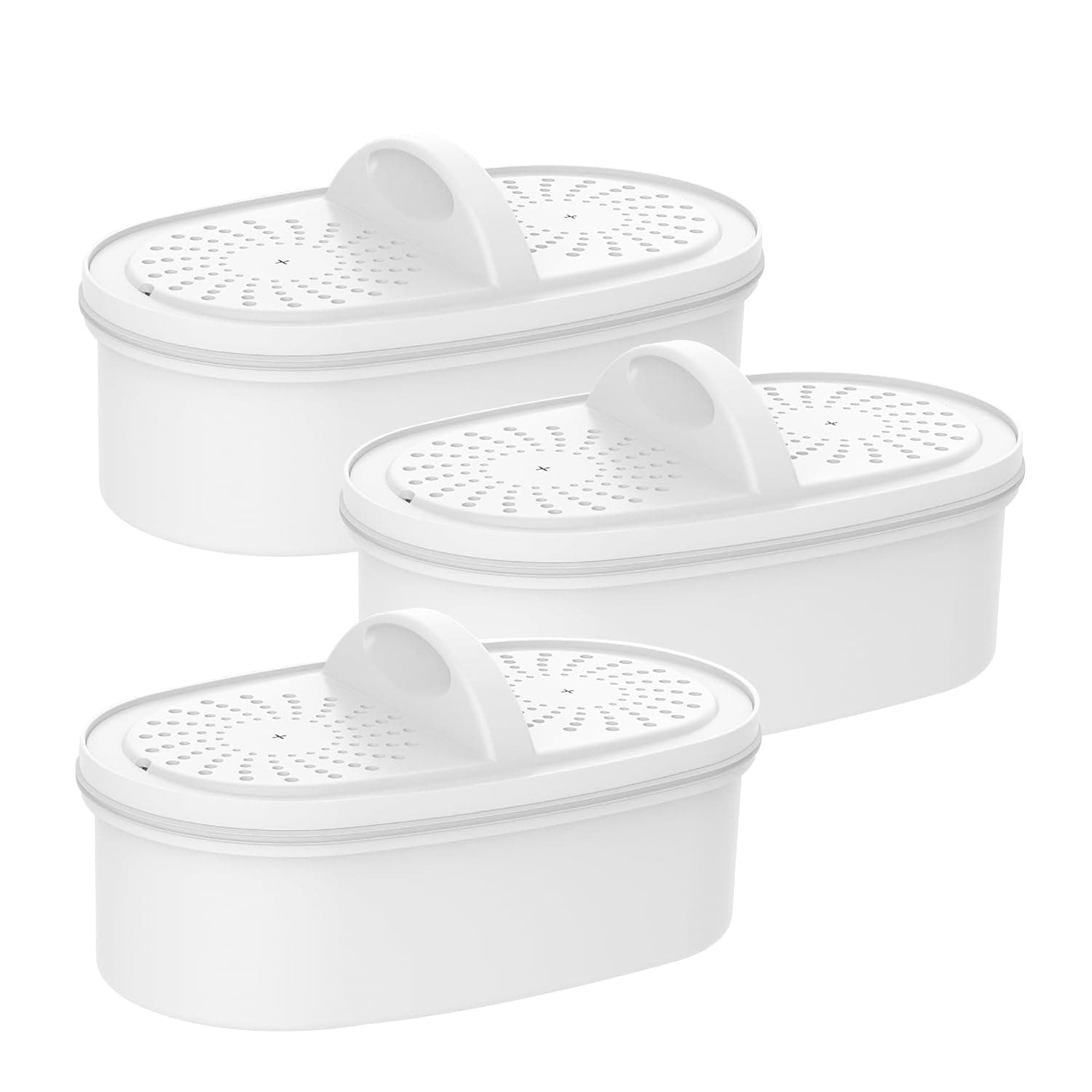 Replacement for All Waterdrop Pitcher and Dispenser Filtration Systems, Fits Waterdrop WD-PF-01A Plus, Reduces PFAS, PFOA/PFOS, Chlorine, Last Up to 200 Gallons (Pack of 3), Aqua Crest