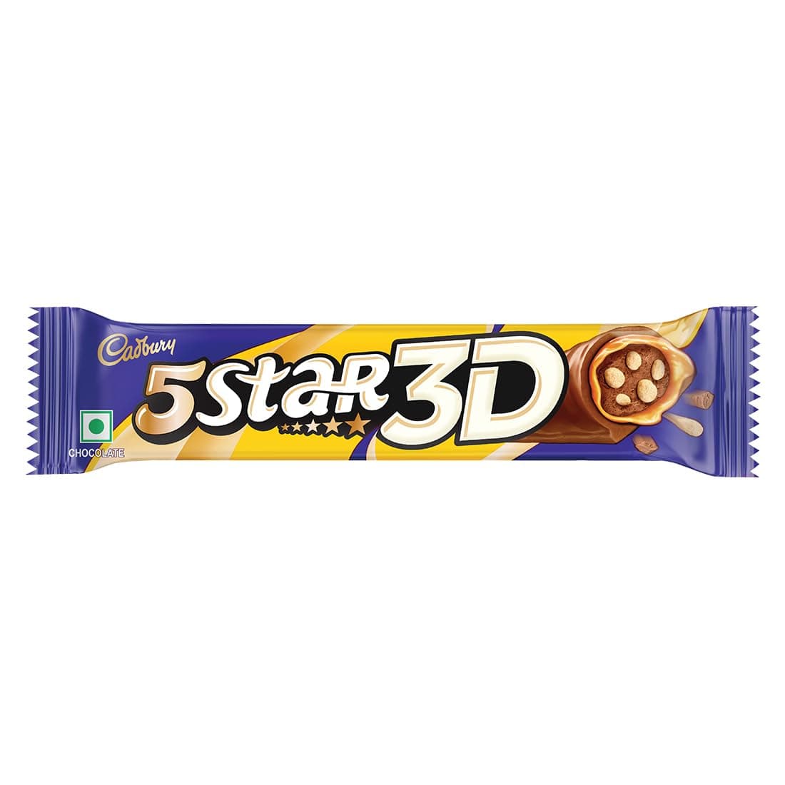 5 Star 3D Chocolate Bar, 40 g