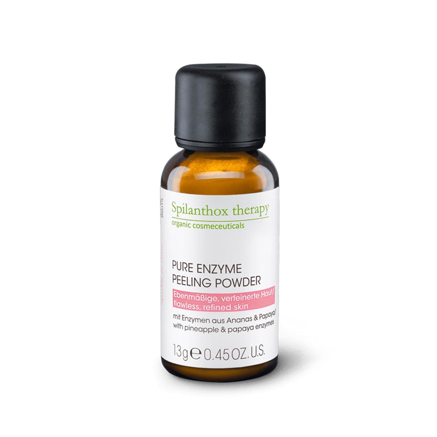 Pure Enzyme Peeling Powder - Facial Peeling for Refined Skin - Removes Dead Skin Cells & Excess Sebum - Pineapple Enzymes & Papaya Extract - Anti-Aging - Vegan Cosmetics - 13g