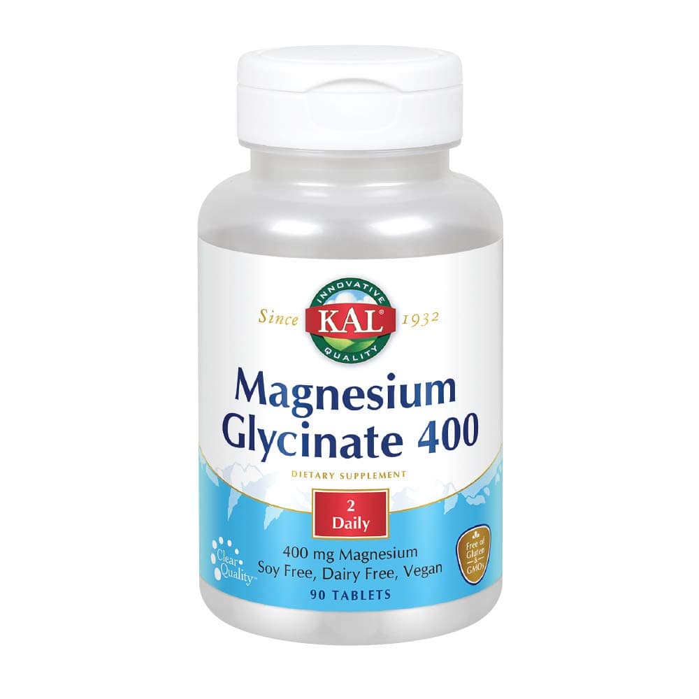 Kal Magnesium Glycinate (400 mg) -90 Tablets