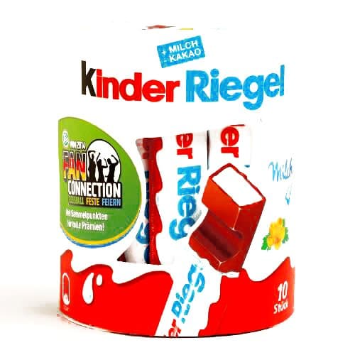 Kinder Riegel Chocolate Sticks (2 Unit Per Order) - Perfect Christmas Gift for the Holidays