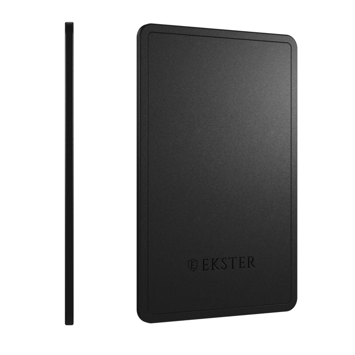 Ekster Finder Card Wallet Finder | Rechargeable Bluetooth-Enabled GPS Wallet Tracker Card | Long Lasting Battery Works with Apple® Find My & Siri | Card Tracker for Wallet