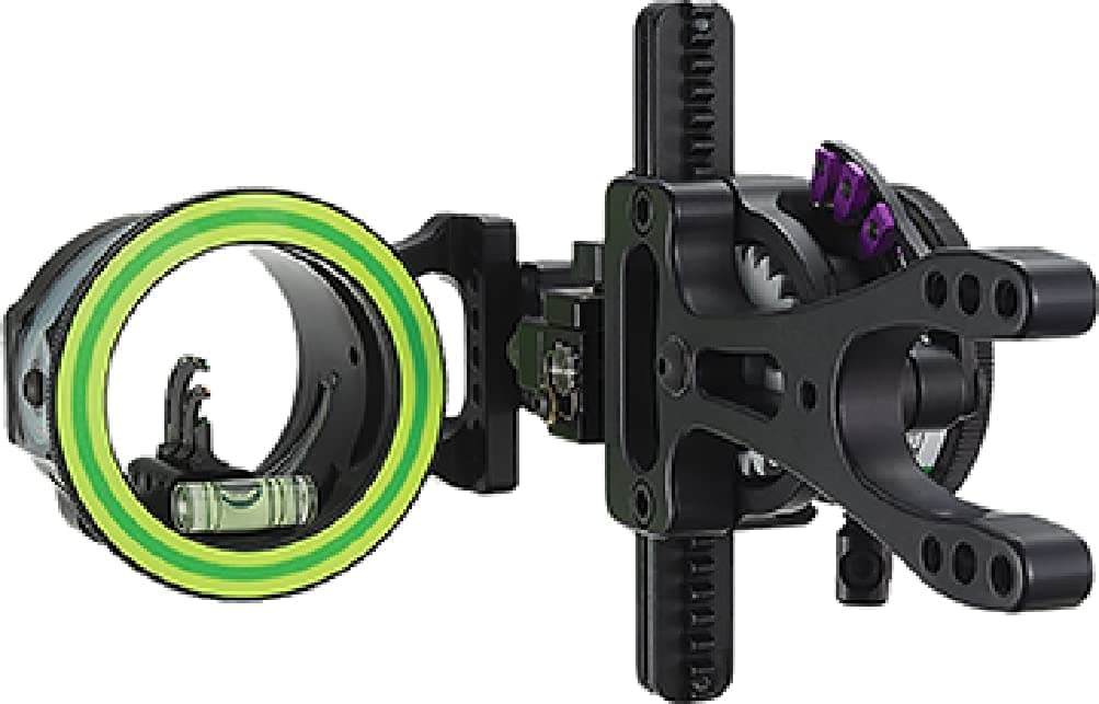 SPOT-HOGG Spot Hogg Fast Eddie Triple Stack MRT Bow Sight - 3 PIN .019 - Right Hand(RH), Black