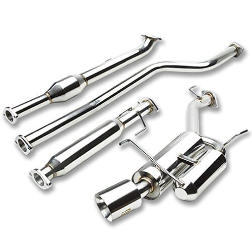 J2 Engineering J2-CBE-006 Cat Back Exhaust System [Compatible with 08-11 Honda Accord 4Cyl CP2 Sedan 2.4L K24Z2/ K24Z3 l4 DOHC Engines ONLY]