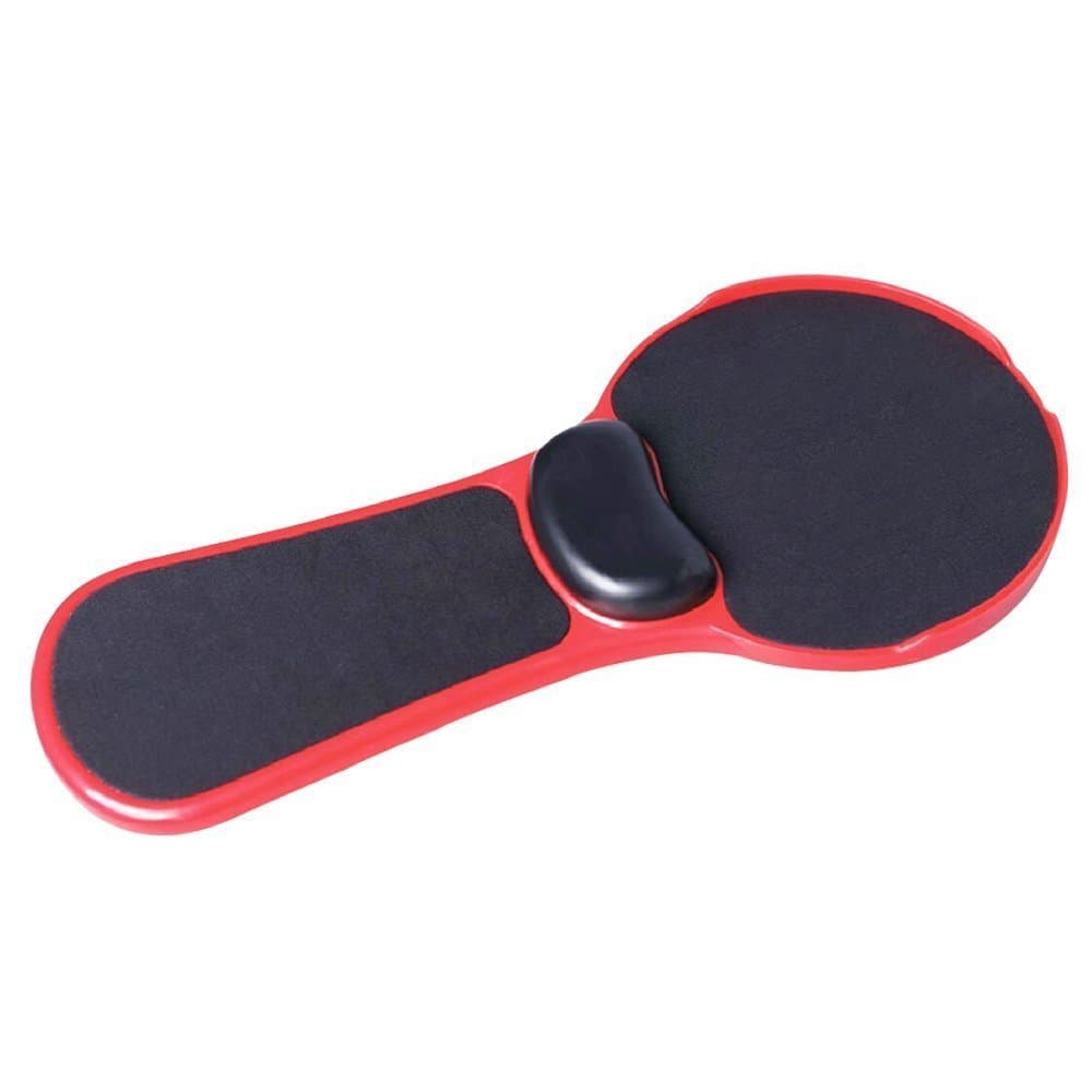 Deluxe Computer Armrest Wrist Rest - Multifunctional Arm-stand Computer Support - Adjustable for Chair or Desk-Red