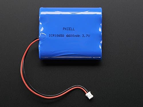 Lithium Ion Battery Pack - 3.7V 6600mAh