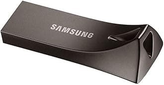 Samsung BAR Plus 256 GB Type-A 300 MB/s USB 3.1 Flash Drive Titan Grey (MUF-256BE4)