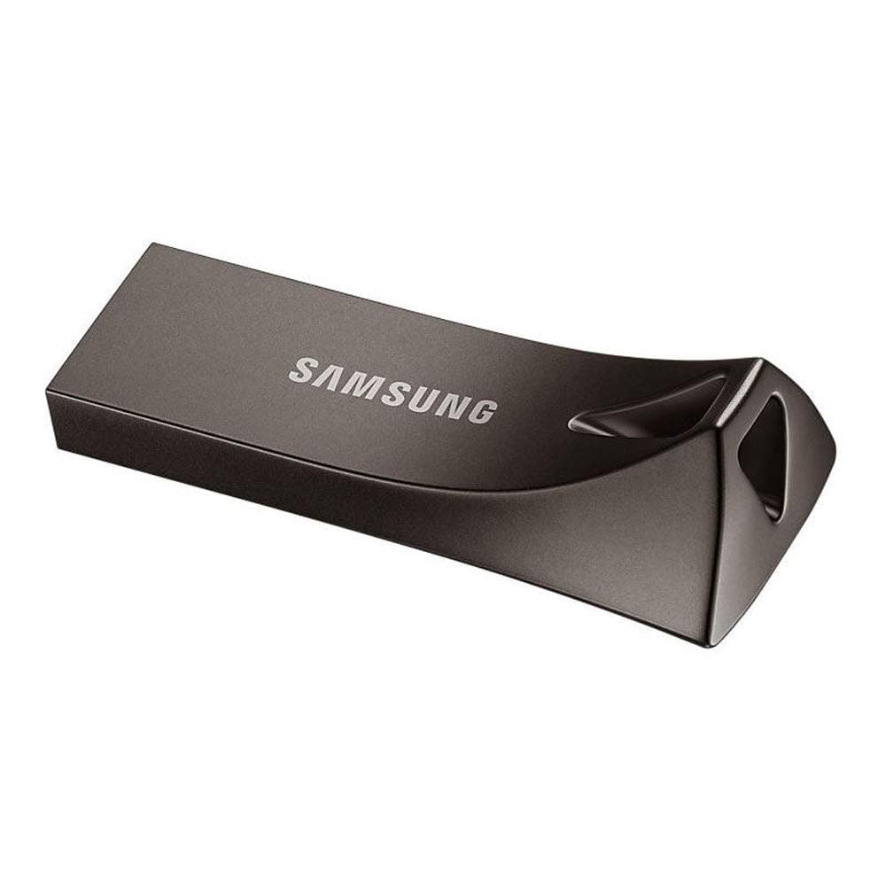 Samsung BAR Plus 256 GB Type-A 300 MB/s USB 3.1 Flash Drive Titan Grey (MUF-256BE4)