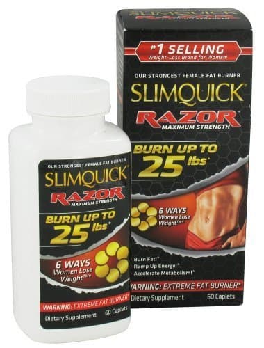 SlimQuick Fat Burner, Female, Maximum Strength, Caplets 60 caplets by NXLabs