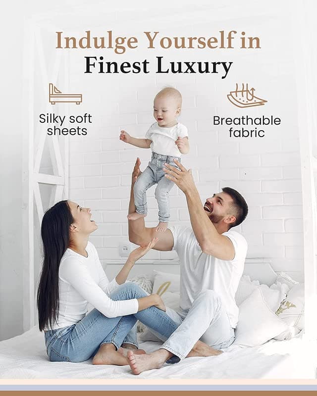 BSB HOME Premium Cotton Elastic Fitted Bedsheets with 2 King Size Pillow Covers | Double Bed with All Around Elastic 180 TC Supersoft | (72''x78'',Green & Red)