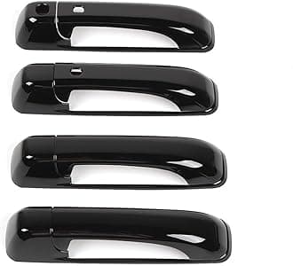 4pcs Black Exterior Car Door Handle Decor Cover trim Accessories for Dodge for Ram 1500 2011-2017 4Bedhdctfdr1A
