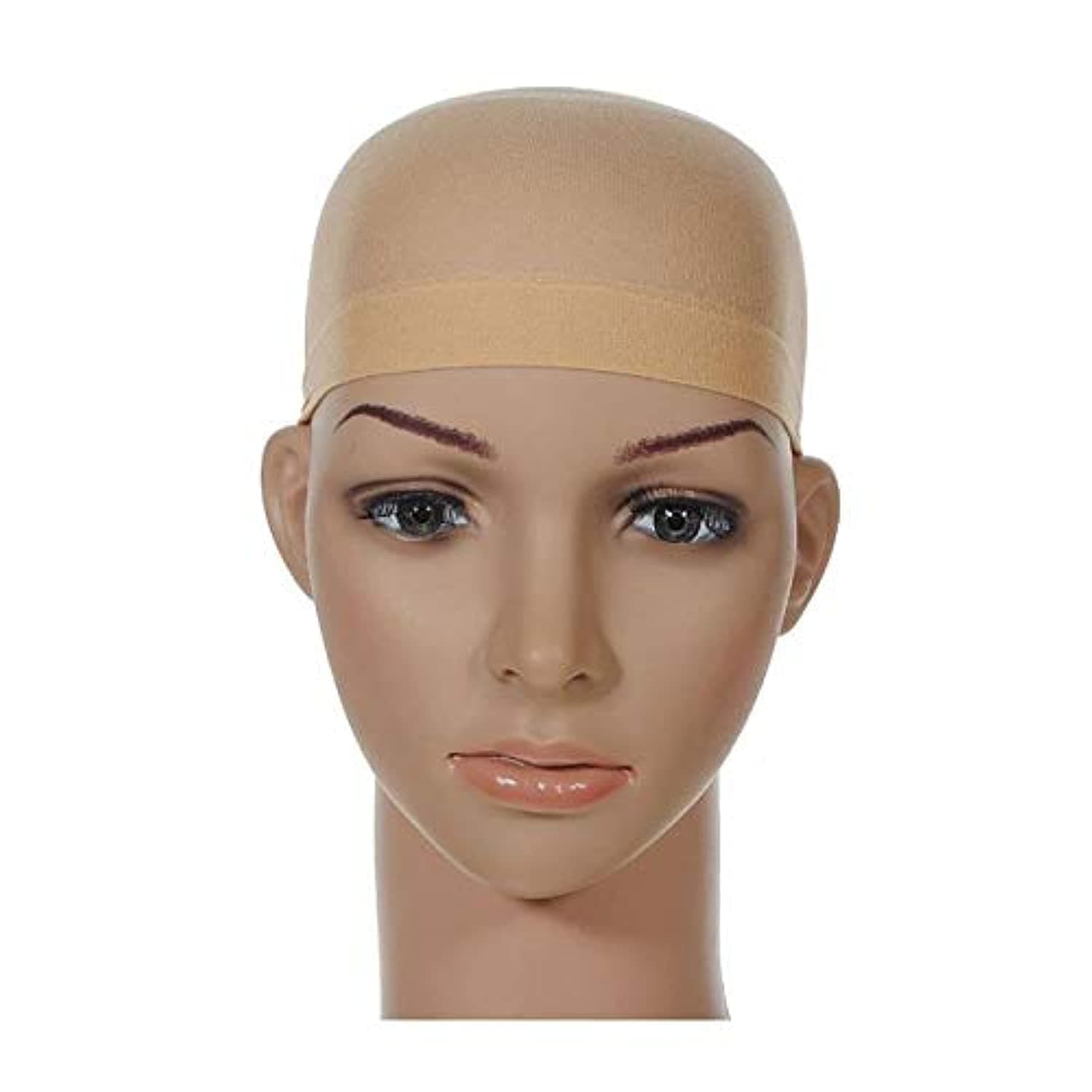 2-piece Hosiery Flesh-colored Wig Cap