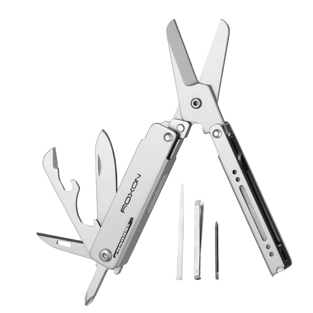 M3 13 in 1 Multi Tool EDC Knife And Scissors with Toothpick & Tweezers Practical Small and Exquisite