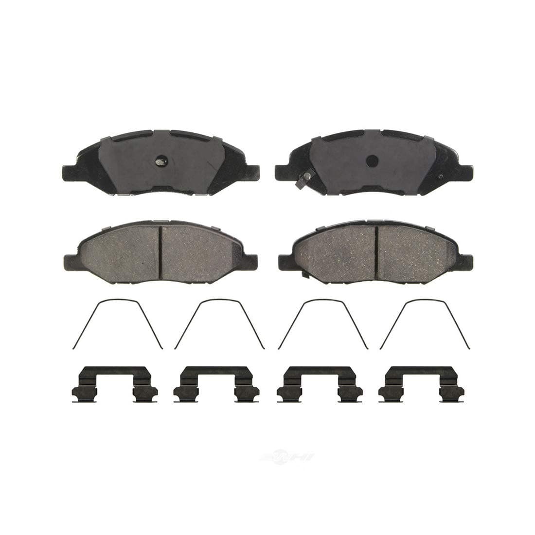 AutoDN FRONT 4PCS PREMIUM Ceramic Disc Brake Pad Set Compatible With TIIDA 2007-2011