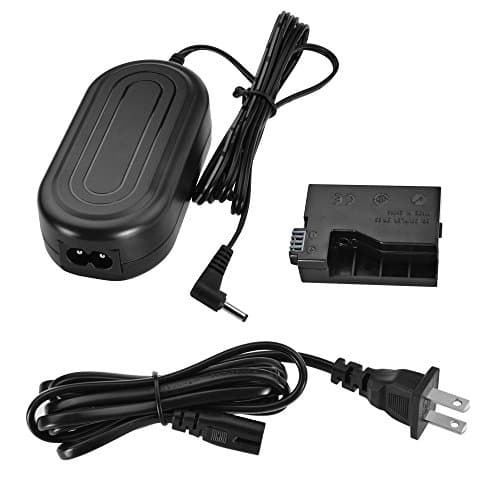 Senkoovi ACK-E8 Camera AC Adapter Charger kit with DR-E8 Coupler for Canon 550D 700D 650D 600D Rebel T3i T4i T5i