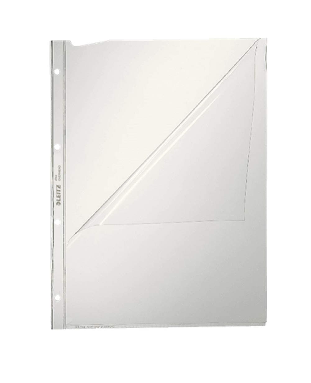 Leitz 47443000 Document Wallets Overhead A4 PVC Pack of 10 Transparent